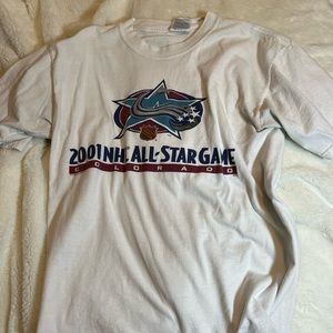 Vintage 2001 NHL all star game hockey shirt